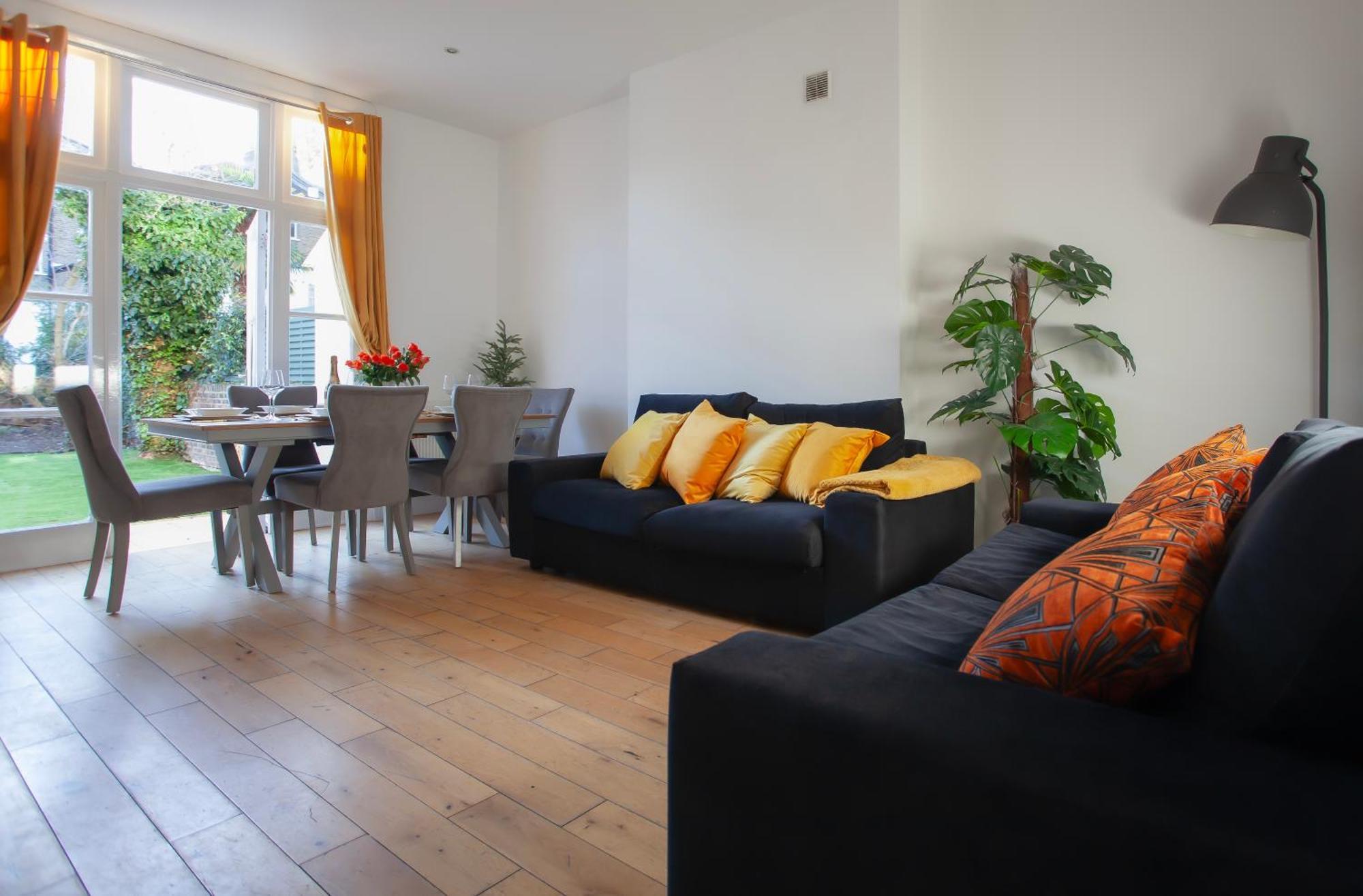 شقة Templar Large Garden Flat لندن المظهر الخارجي الصورة